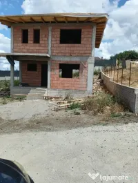 PF vând casă noua semifinisata 126 mp utili, teren 350 mp in Sannicoar 