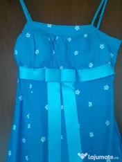 Rochie albastra dama - L 