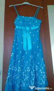 Rochie albastra dama - L 