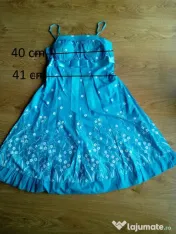 Rochie albastra dama - L 
