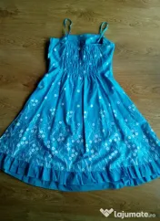 Rochie albastra dama - L 