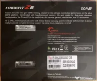DDR5-6000 32GBx2 G.skill Trident Z5 
