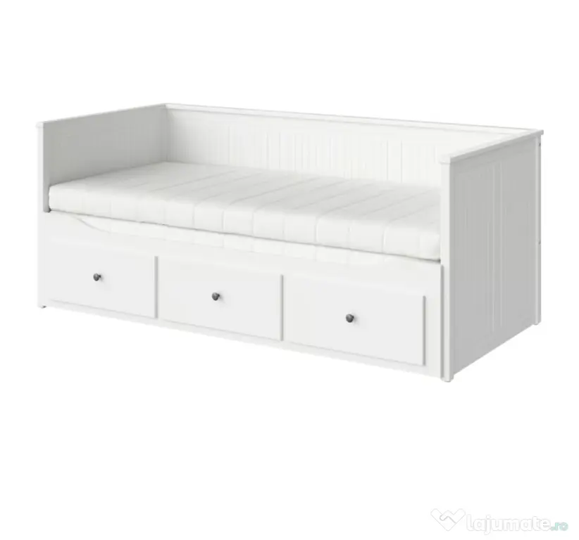Vand pat divan Ikea Hemnes alb