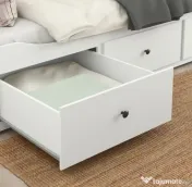 Vand pat divan Ikea Hemnes alb 