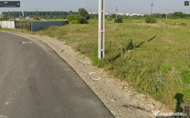 Teren extravilan 6.118 mp de vânzare – Ștefănești