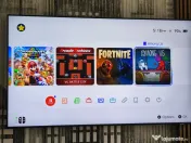 Vând Consola Nintendo Switch 2 cu geantă transport și folie protecție. 7 jocuri 