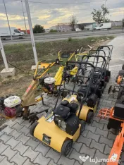 Închiriez placa compactoare , drujba beton, debitator beton pe roti, 