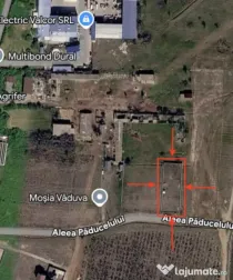 Teren intravilan de vânzare, 1.300 mp, Cârcea, Zona Hanul