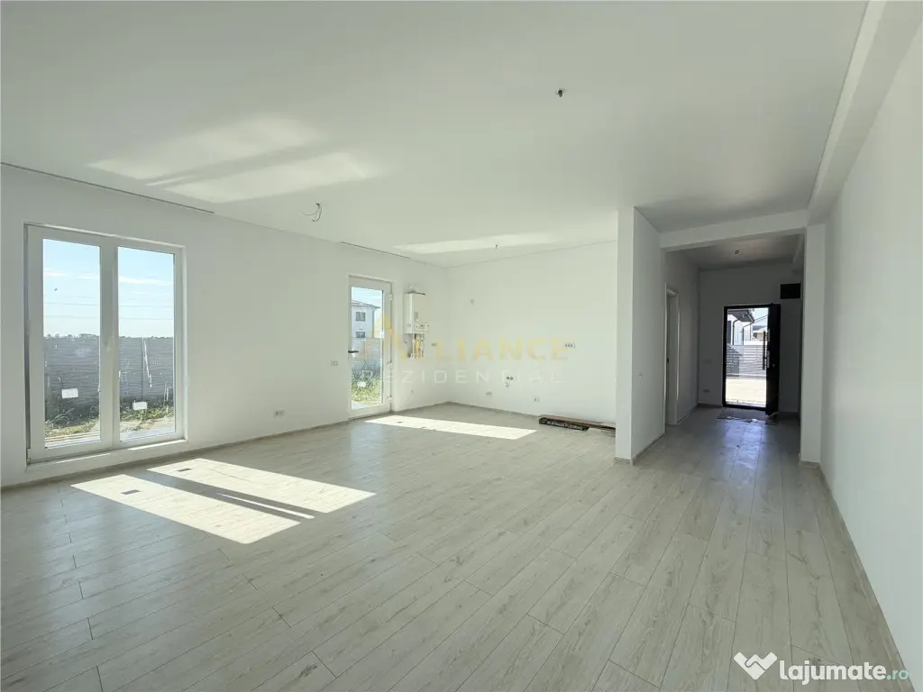 Casa individuala || srada asfaltata || teren 500 mp || stati