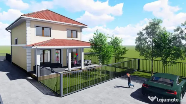 Casa individuala 120mp teren 320mp Selimbar