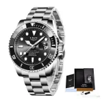 Ceas barbatesc elegant bratara inox 30m