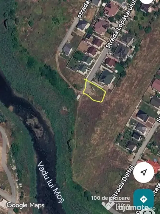 Teren de vanzare pe malul lacului - Berceni