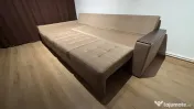 Canapea colțar extensibil + spațiu depozitare