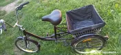 Bicicleta cu 3 roți - tricicletă 