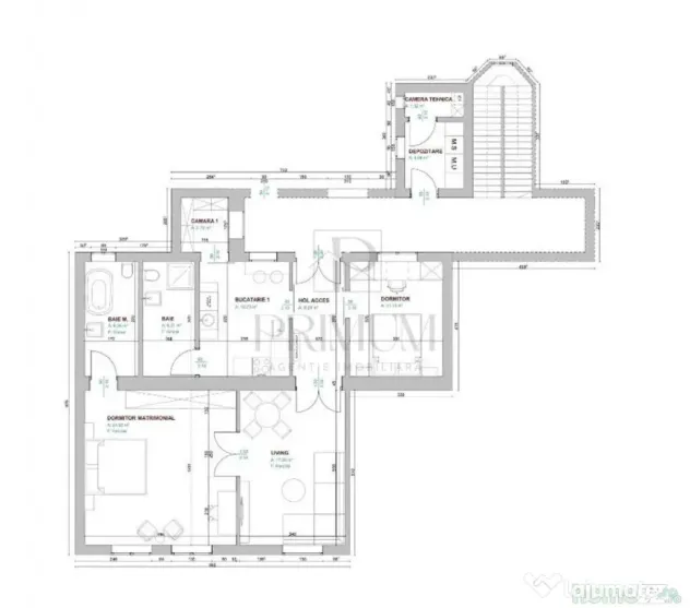 ELISABETIN - RENOVAT - 3 CAMERE - ETAJ 1 - ISTORIC - 2 BAI