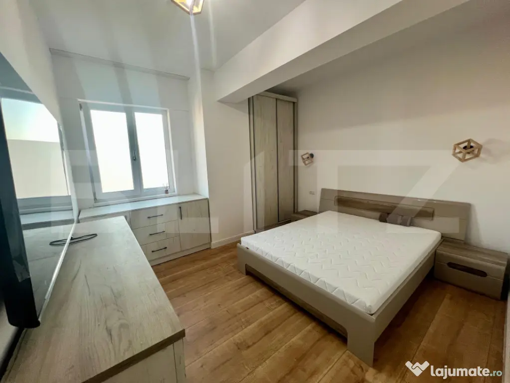Apartament nou cu 2 camere, centrala si aer, zona Calea Seve
