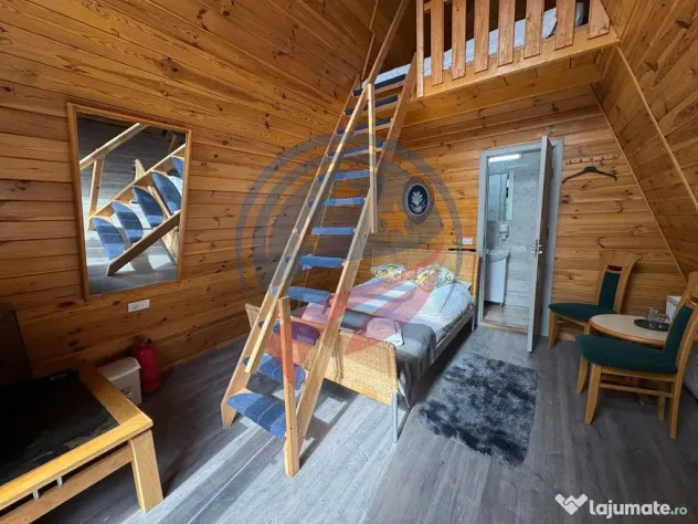 Pensiune în Călimănești + 2 A-Frame - Teren 5.574 mp ...