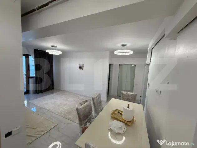 Apartament superb cu 3 camere – 58 mp – finisaje de lux,