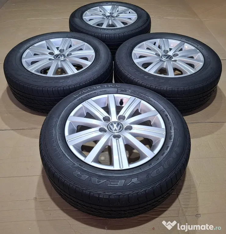 Roti 15" VW Originale Golf Jetta Touran Caddy Passat Octavia A3 Leon Altea 5x112