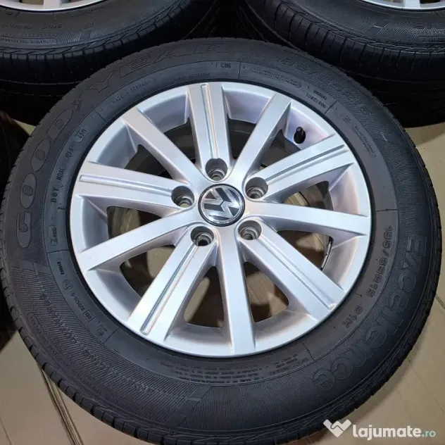 Roti 15" VW Originale Golf Jetta Touran Caddy Passat Octavia A3 Leon Altea 5x112