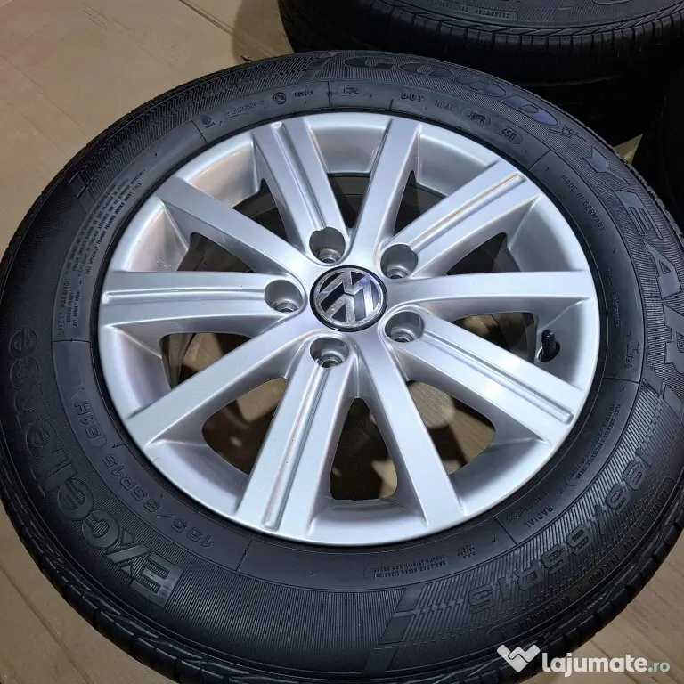 Roti 15" VW Originale Golf Jetta Touran Caddy Passat Octavia A3 Leon Altea 5x112