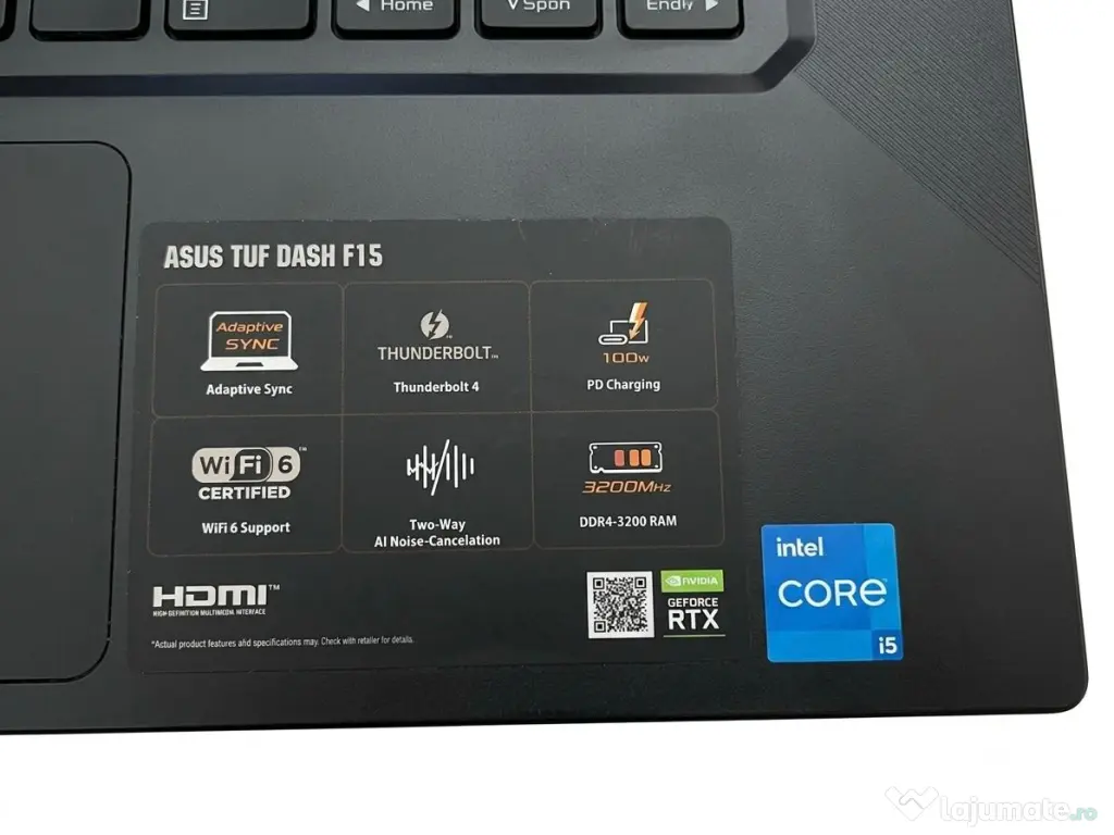 Laptop Asus tuf gaming