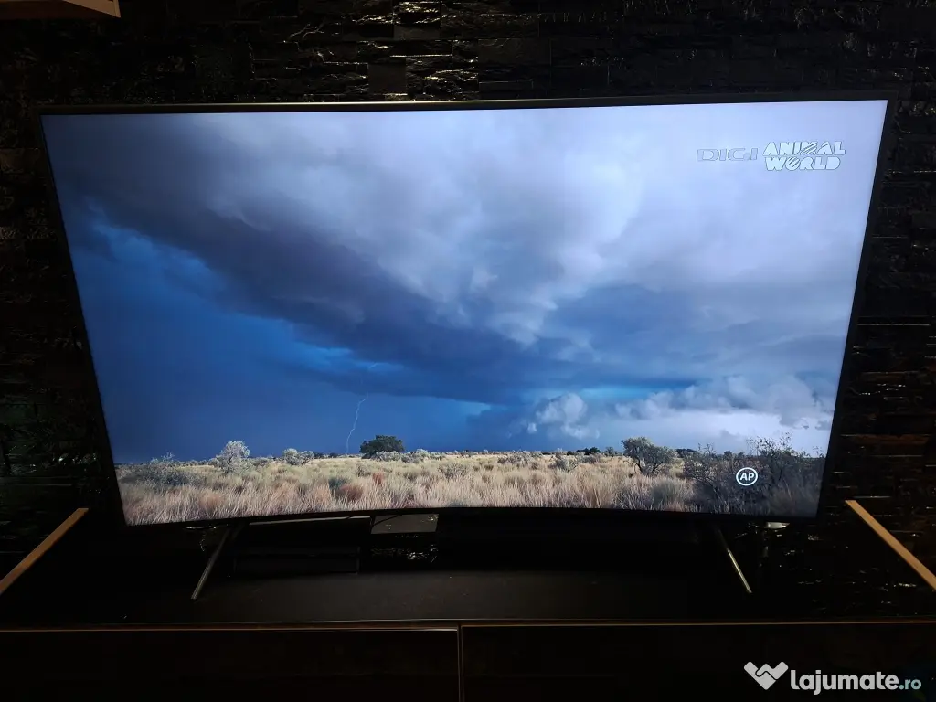 Televizor Smart LED Curbat Samsung 65TU8372, 163 cm, 4K Ultra HD, HDR