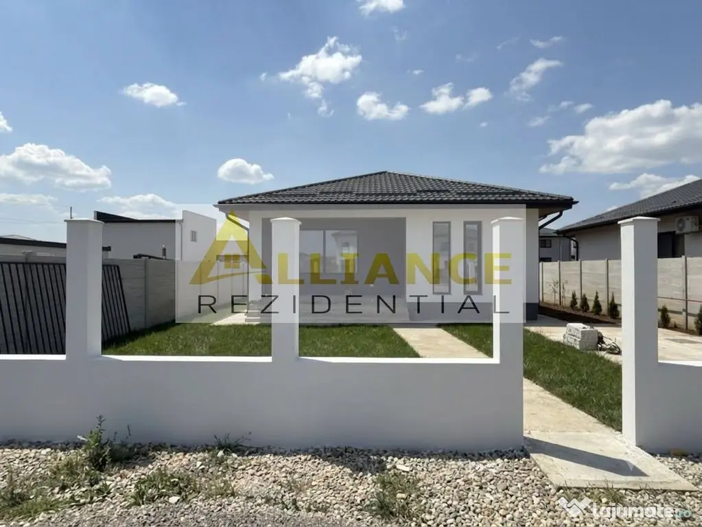 Casa individuala | 1 Nivel | 3 camere | Teren 350mp