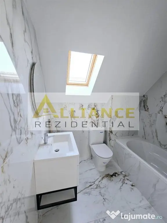 Vila individuala- 5 camere- 3 bai- incalzire pardoseala-