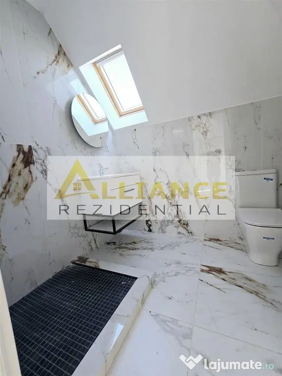 Vila individuala- 5 camere- 3 bai- incalzire pardoseala-