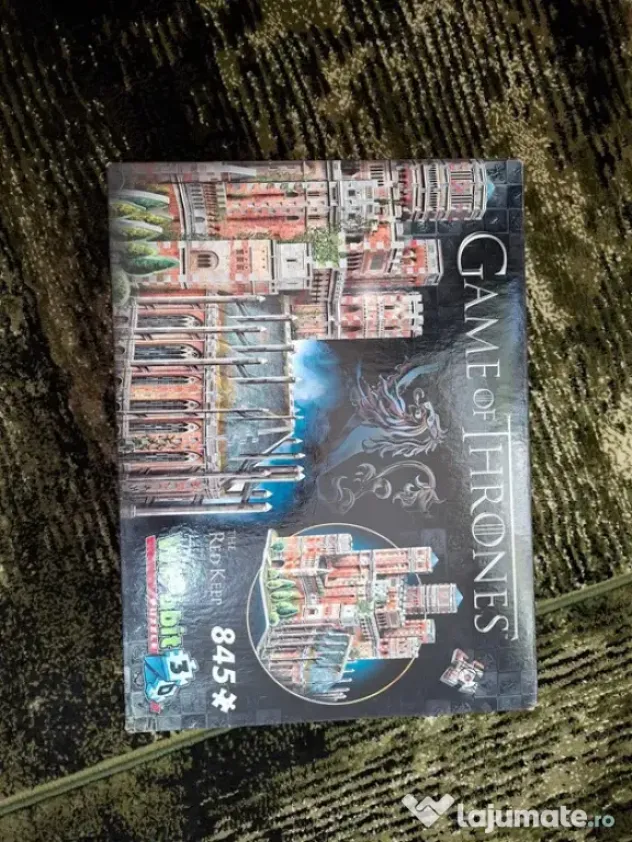 Puzzle 3D Game of Thrones Red Keep (845 piese)