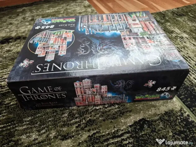 Puzzle 3D Game of Thrones Red Keep (845 piese)