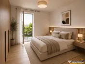 Dublu confort: 2 camere decomandate, 2 bai, 2 balcoane, clas