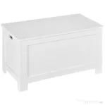 HOMCOM Banca de Depozitare din MDF Deschidere cu Blocare de siguranta 81x40x46cm