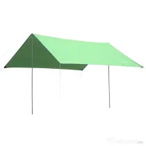 Outsunny, Cort de Plajă, Pentru petreceri, camping, Poliester, 300cm x 292cm, Verde