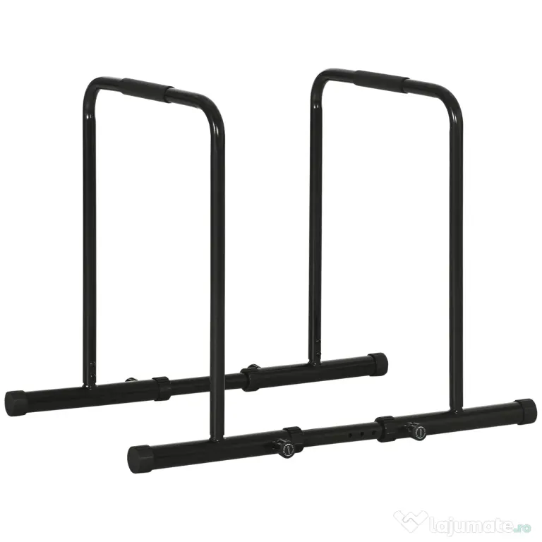 Statie SPORTNOW cu conector de siguranta, bara de scufundare reglabila pe inaltime si lungime, pentru antrenamentul la gimnastica acasa