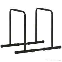 Statie SPORTNOW cu conector de siguranta, bara de scufundare reglabila pe inaltime si lungime, pentru antrenamentul la gimnastica acasa