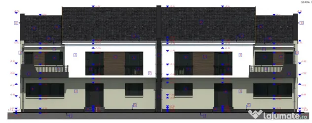 Duplex cu 4 camere in Chinteni zona centrala
