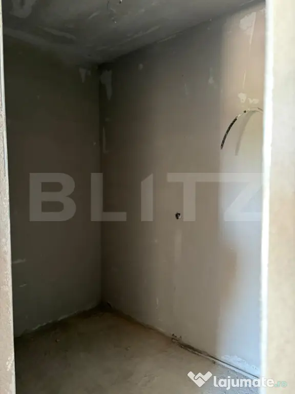Apartament 2 camere - 45 mp, semifinisat, bloc nou, zona Fab