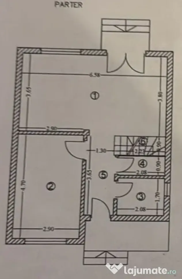 Vila4cam2bai+parcare,mob-util complet/semicentral Popesti...