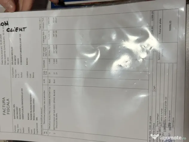 Triciclu electric cu cabina ROTAKT GA