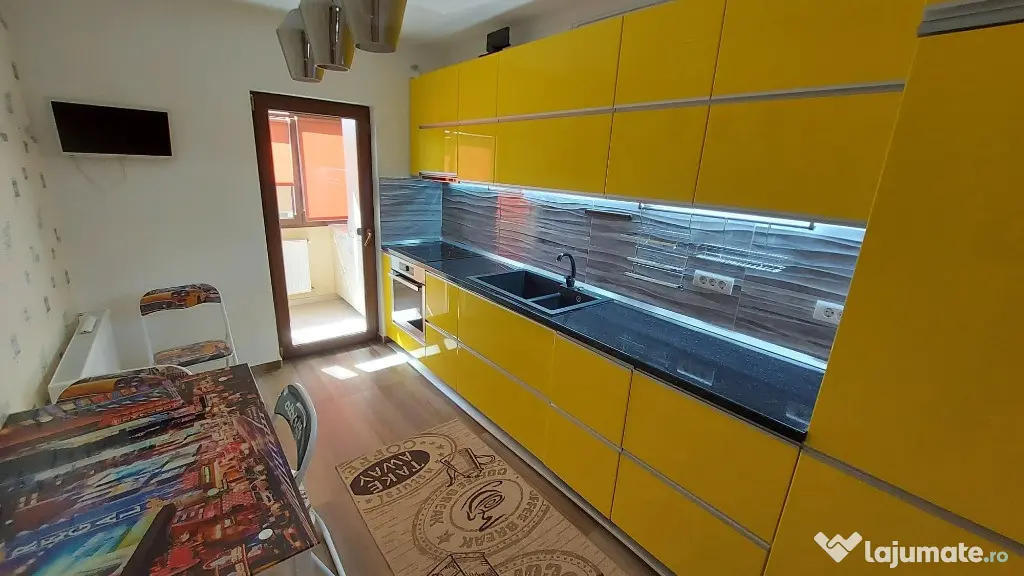Bloc nou,apartament LUX 2 camere D, in Pacurari, loc parcare