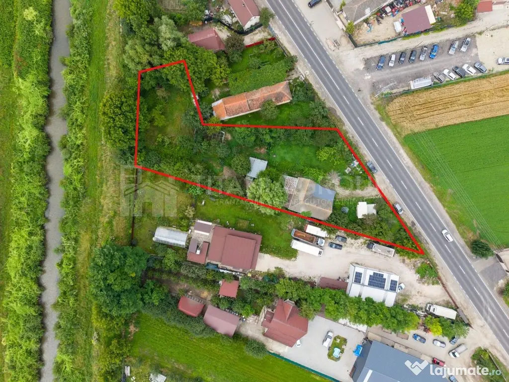 Teren cu vizibilitate excelentă și deschidere la DN13 -...