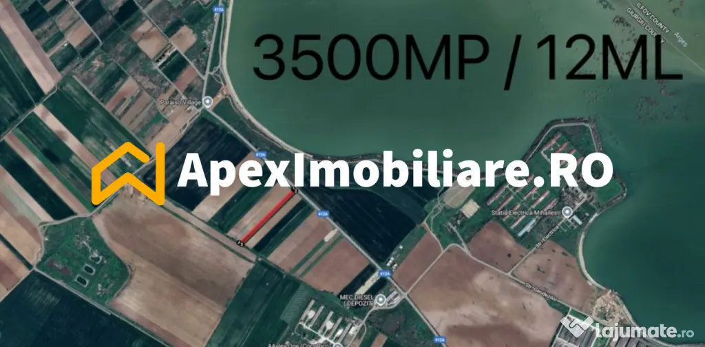Teren 3500mp de vanzare Mihailesti | ApexImobiliare.ro
