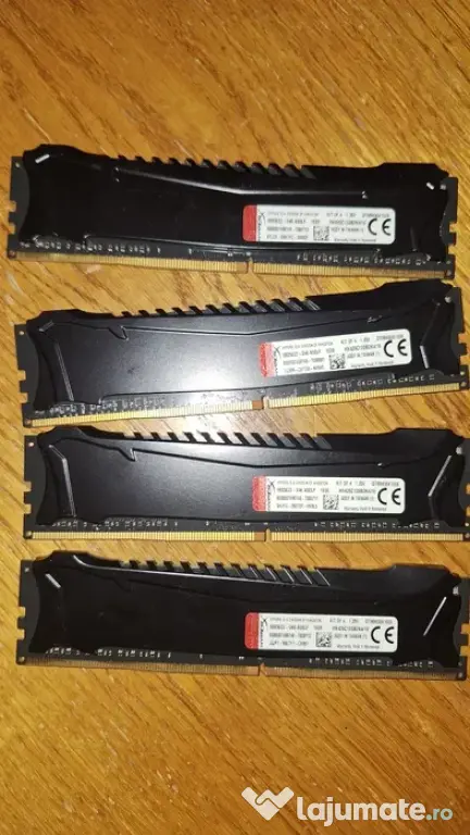 Memoriile RAM 16GB HyperX Savage 16GB 2666 mghz CL 13 4*4 quad-channel