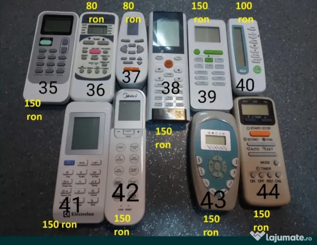 Telecomenzi Aer Conditionat Vortex Aux Neo Zephir Electrolux Lg Heinner Samsung