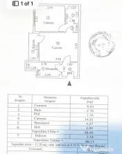 - Apartament 2 camere confort 2 sporit, Viziru 1, parter.
