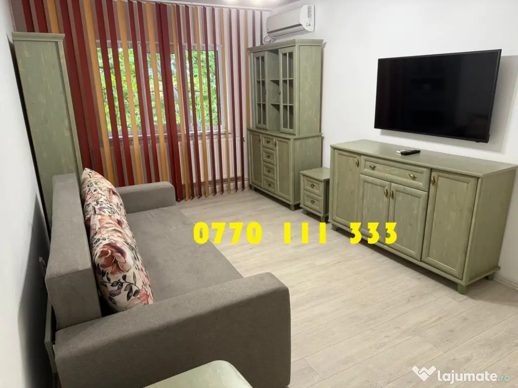 - Apartament 2 camere Dorobantilor, mobilat utilat. Renovat