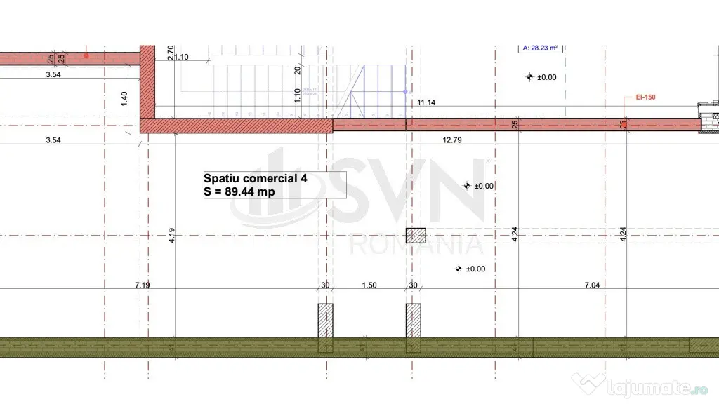 Spatiu comercial Otopeni - Odai - 89 mp