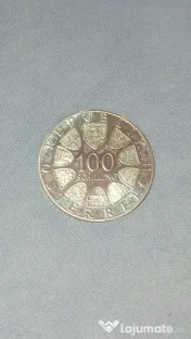 Monede argint 14 buc. 50-100 schillingi preț fix 